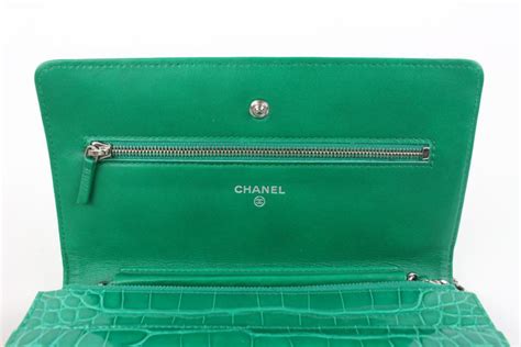 chanel emerald green wallet|Chanel CC RARE EMERALD GREEN Timeless wallet with chain .